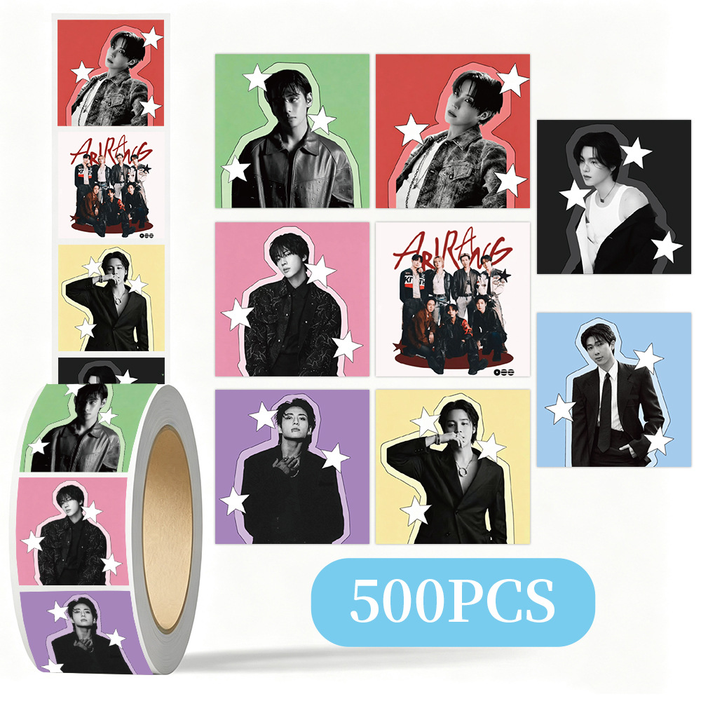 Laptop Accessories Diy - Rotolo di adesivi decorativi K-pop BTS