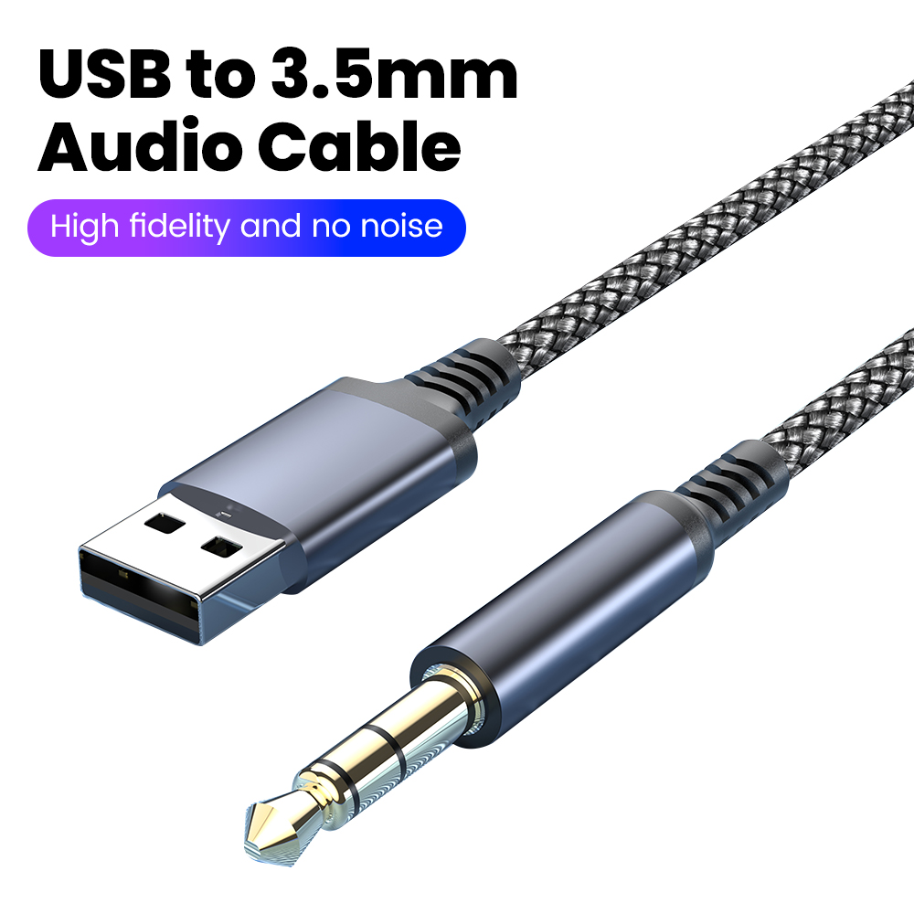 Laptop Accessories Headphones - Cavo audio USB A a jack