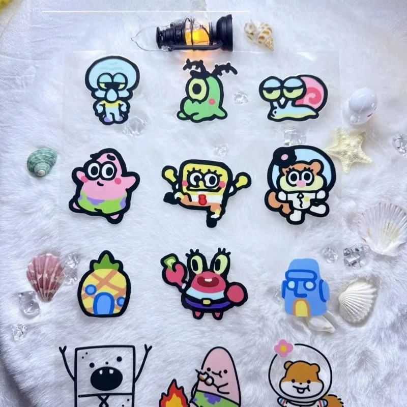 Laptop Accessories Diy - Adesivi Trasferibili Kawaii SpongeBob SquarePants Impermeabili