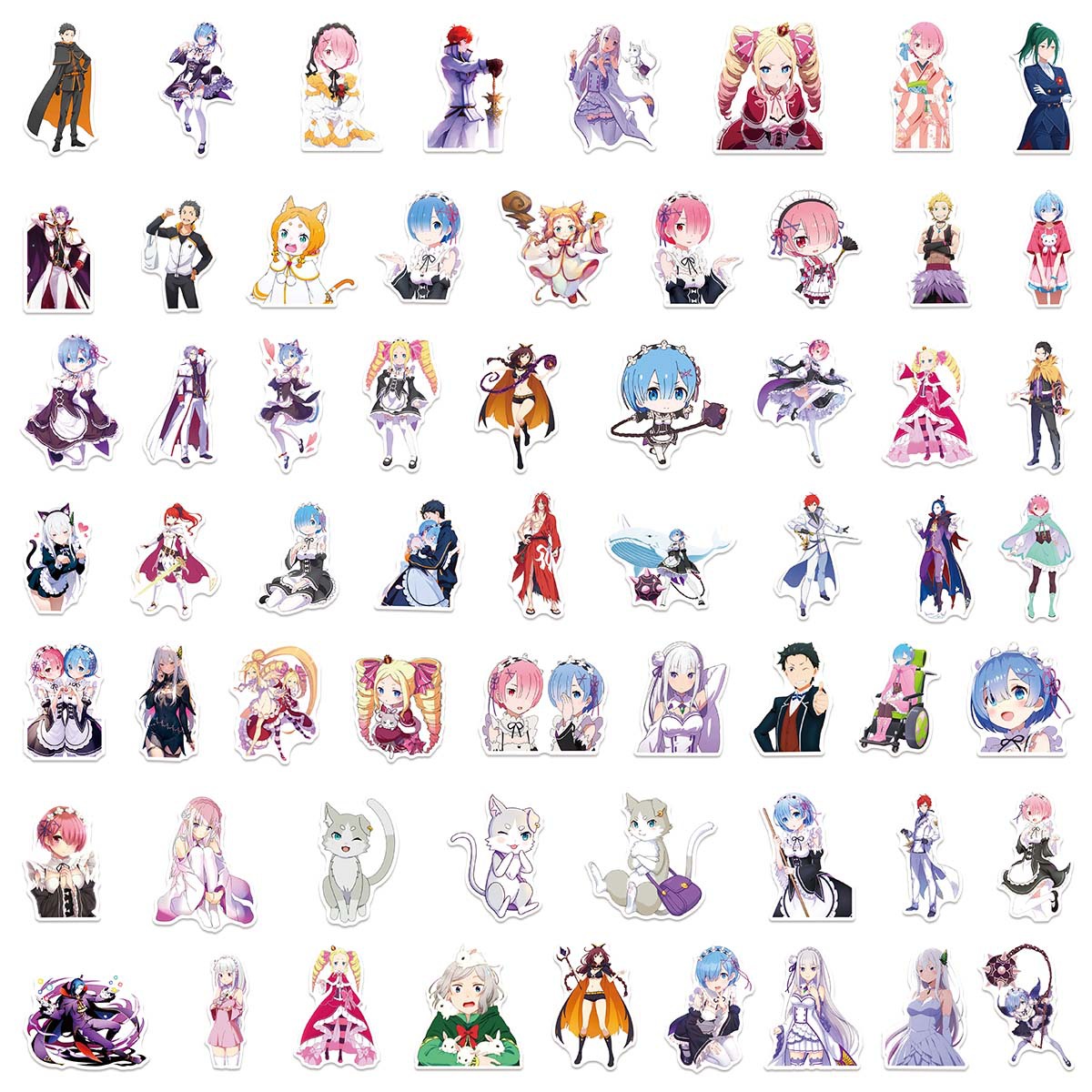 50 Pezzi Adesivi Re Zero Start - Laptop Accessories Ram recensione e prezzo