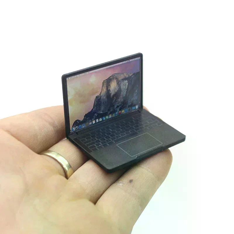 Mini Laptop Simulato 1:12 per  - Laptop Accessories Diy recensione e prezzo