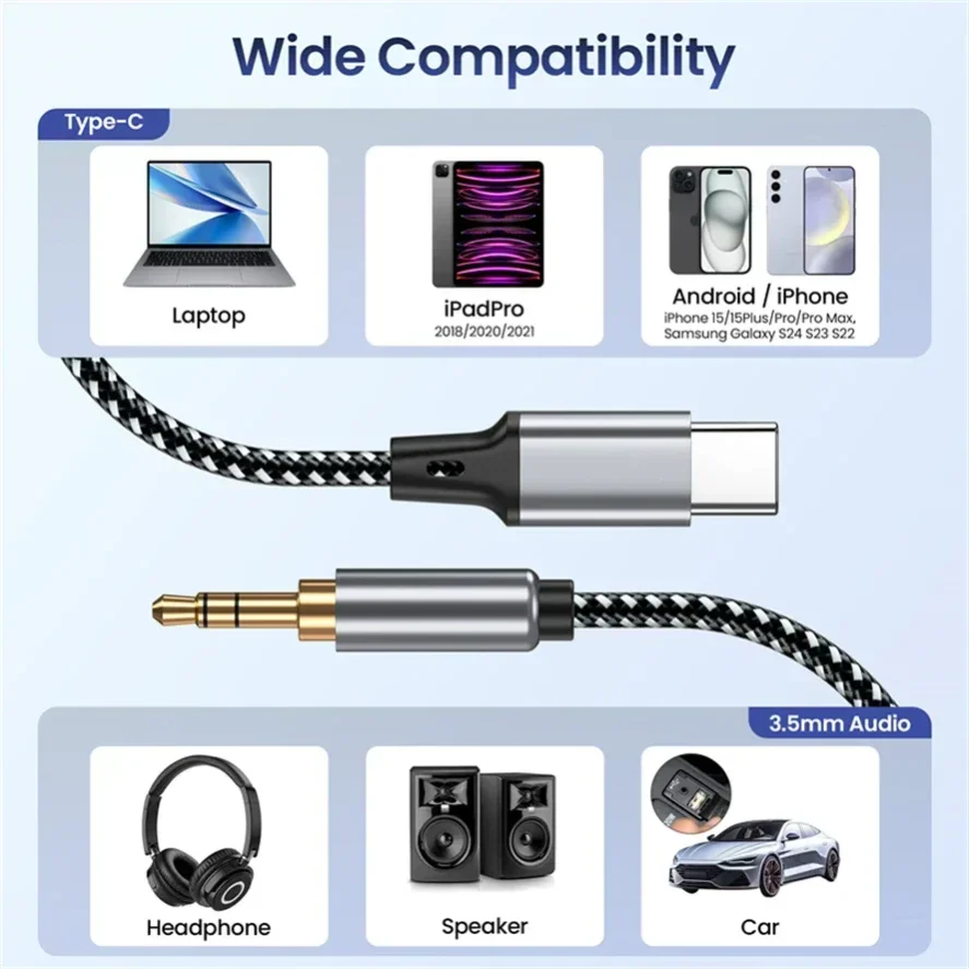 Cavo audio Aux da 1,5 m da Typ - Laptop Accessories Headphones recensione e prezzo