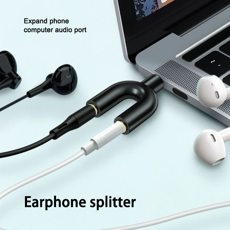 Adattatore per microfono split - Laptop Accessories Headphones recensione e prezzo