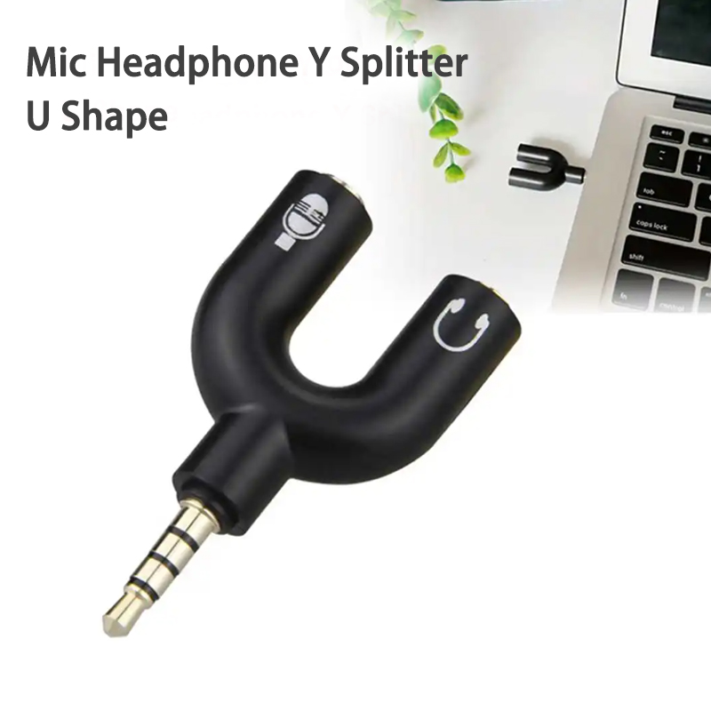 Adattatore per microfono split - Laptop Accessories Headphones recensione e prezzo