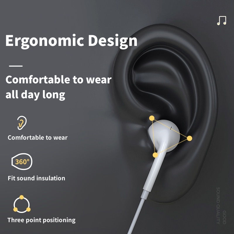 TypeC Cuffie cablate per telef - Laptop Accessories Headphones recensione e prezzo